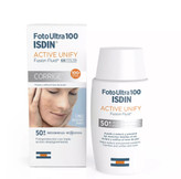 ضدآفتاب اکتیو یونیفای spf +50 بدون رنگ ایزدین Isdin