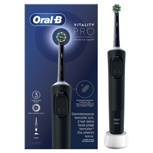 مسواک برقی اورال بی مشکی مدل Oral-b Vitality Pro X Clean