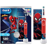 مسواک برقی اورال بی کودک مرد عنکبوتی مدل Oral-b Spider-MAN