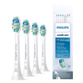سری یدک مسواک برقی فیلیپس 4 عددی سفید مدل Philips Sonicare C2 Optimal Plaque Defence
