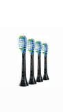 سری یدک مسواک برقی فیلیپس 4 عدد مشکی مدل Philips Sonicare C3 Permium Plaque Defence