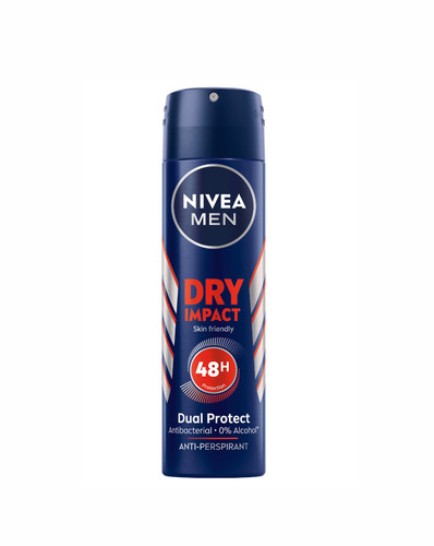 اسپری بدن ضدتعریق نیوا مردانه 150 میل مدلNivea Men Dry Impact