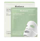 ماسک صورت بایودنس مدل ضدجوش و کنترل چربی جلبک 1 عددی Biodance Refreshing