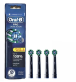 سری یدک مسواک برقی اورال بی 4 عددی مشکی مدل Oral-b Pro Cross Action